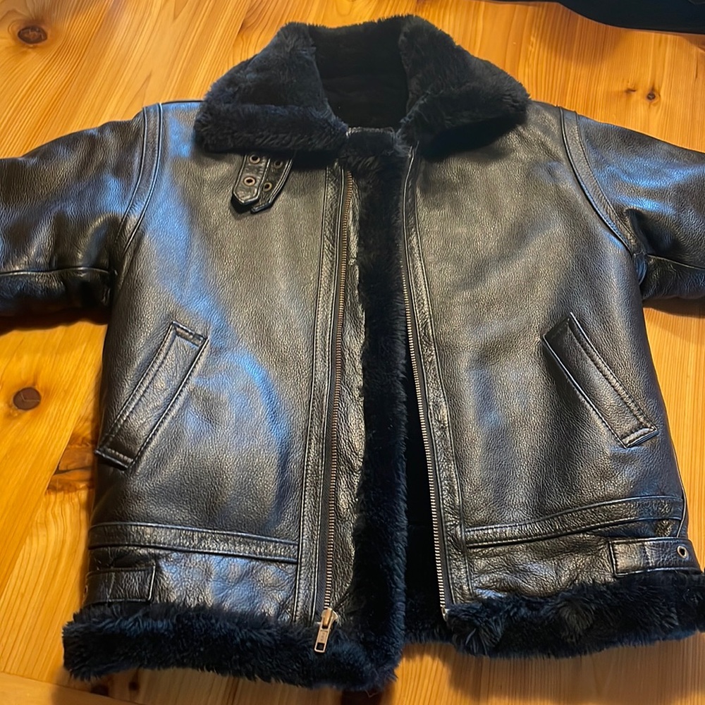 Leather jacket